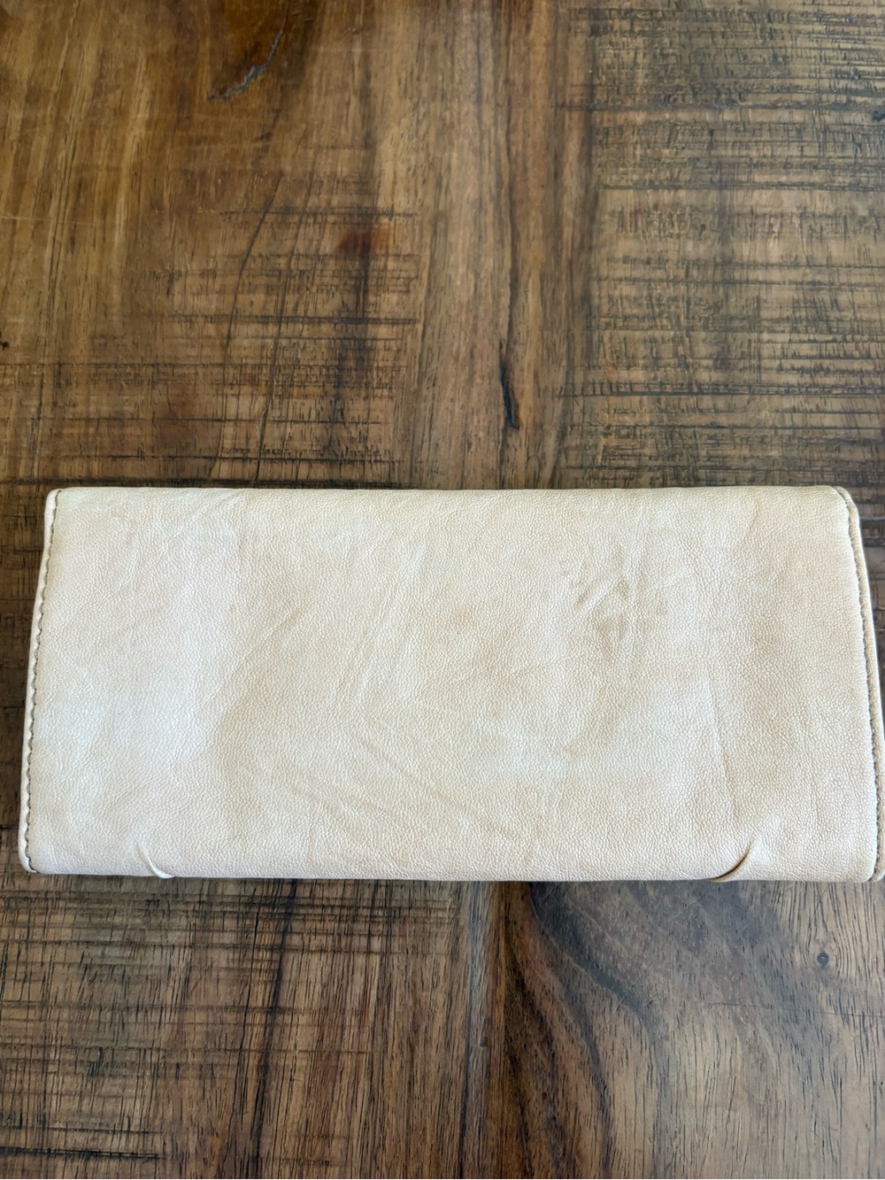 Lucky Brand Leather Wallet Beige - Picture 11 of 13